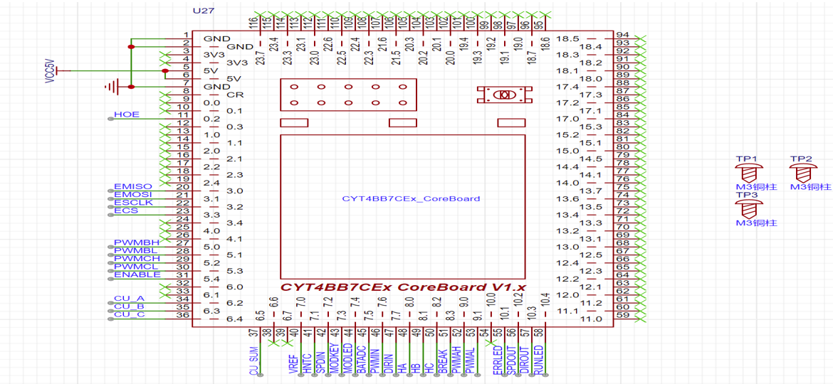 ▲ 图3.2.6 电机驱动电路