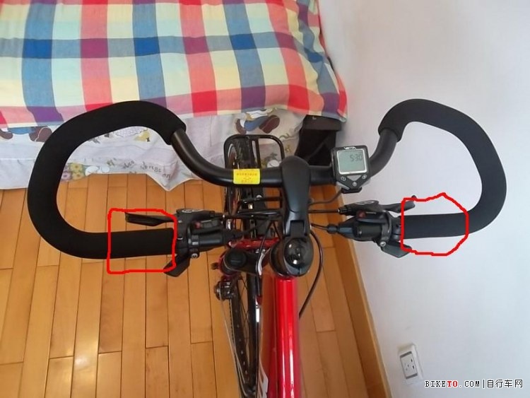 自行车蝴蝶把的N种使用技巧