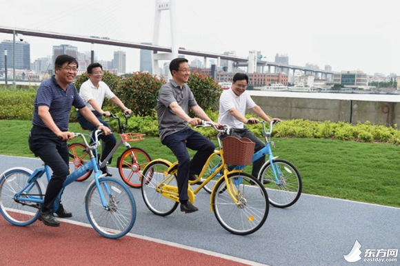 浦东滨江自行车道_浦西滨江自行车道_自行车浦东滨江道限行吗