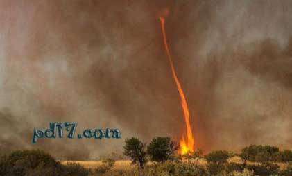龙卷风相似的三种奇观：火龙卷