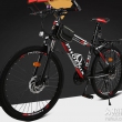 凤凰山地自行车 24速 黑红色 高配版