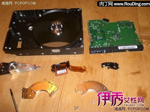 硬盘创意手工制作_废旧硬盘改造DIY_硬盘盘片材质