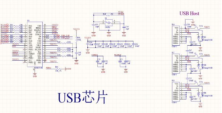 图 15 USB电路
