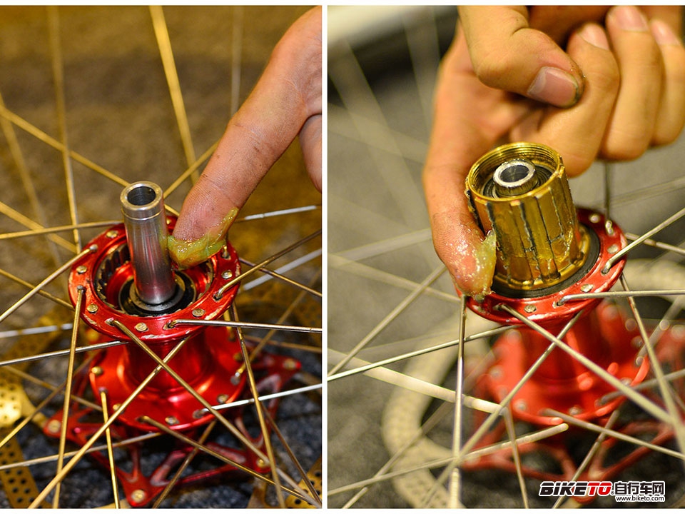 shimano花鼓防水机构_自行车花鼓保养方法_山地车塔基保养视频