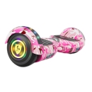 德国palor保利隆智能儿童平衡车成年两轮电动平衡车体感平行车6-8-12小学生小孩双轮思维车玩具车 8吋迷粉(含蓝牙-四维灯-护具)安全认证369