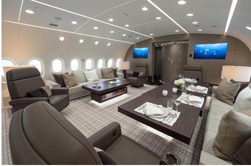 湾流450型公务机价格_湾流G550公务机价格_飞机内部设计改装