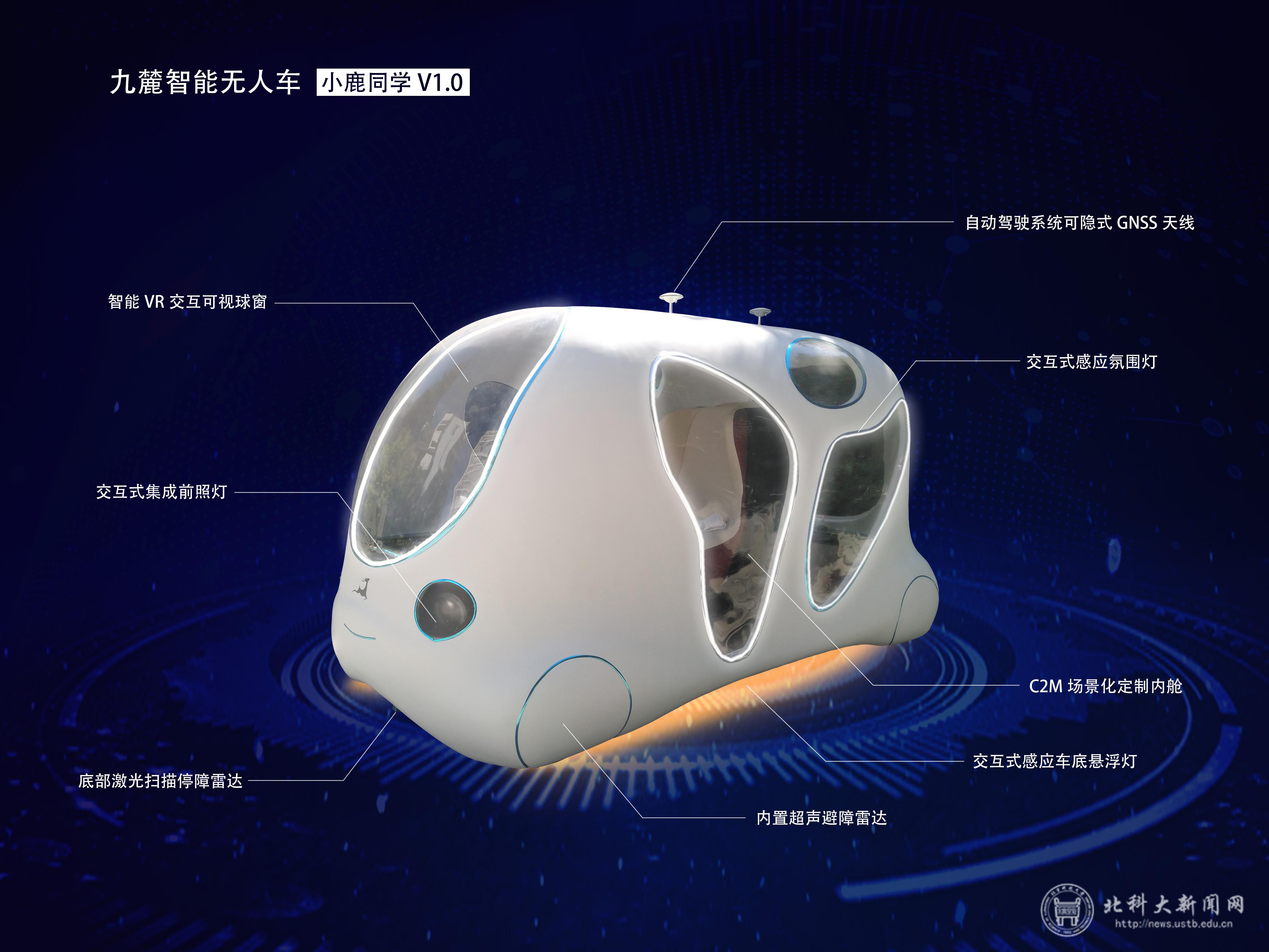 北京科技大学九麓无人驾驶车元宇宙项目_北科大智能车_杨仁树孙景宏视察无人驾驶车元宇宙建设