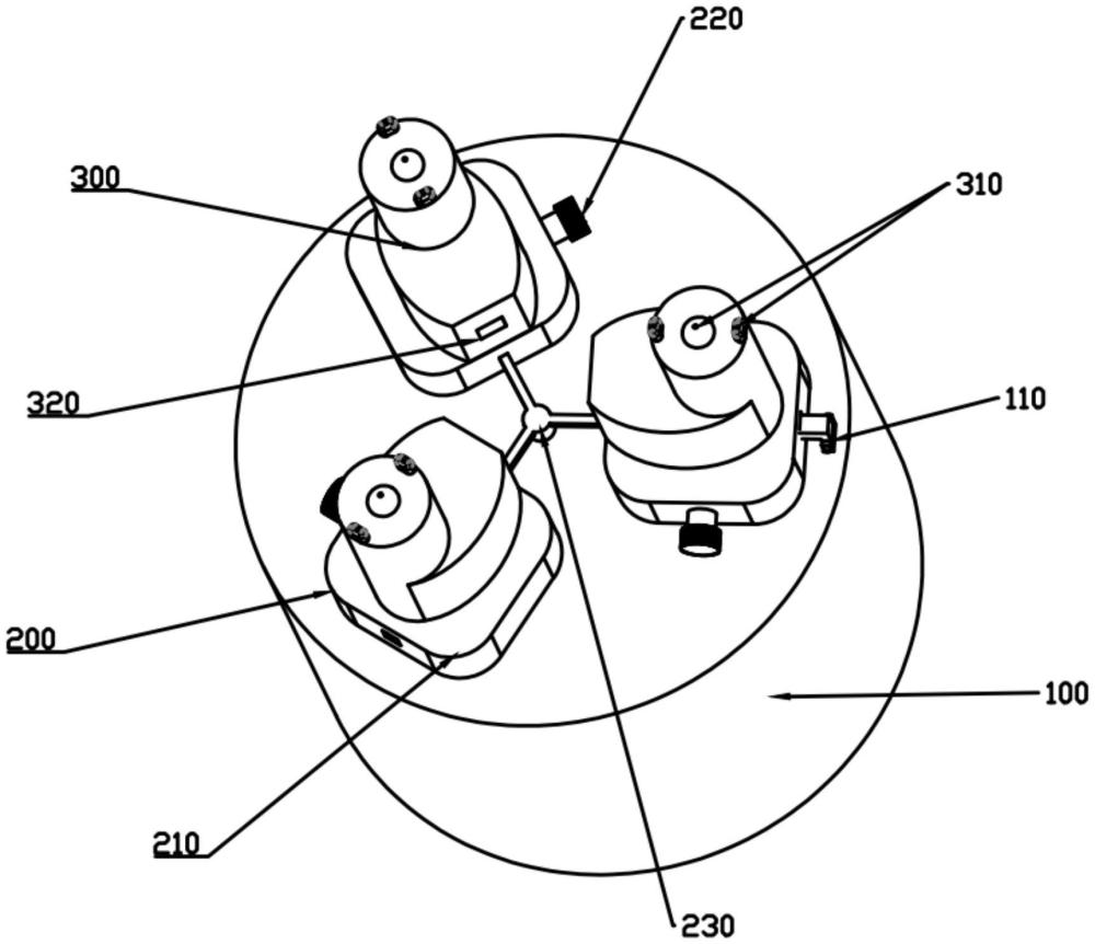 一种汽车喷涂工装用快拆喷头