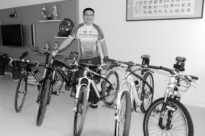 星空综合体育app下载 豪华自行车在温州市场日渐红火 健身还是拉风？