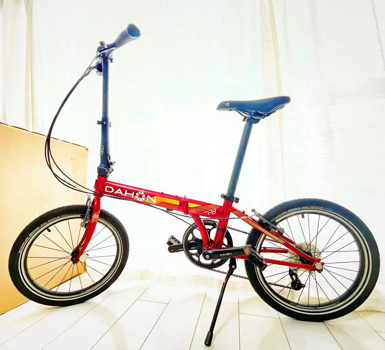 暗网下载 DAHON | 大行 40周年纪念版P8「KBC083」· 穿梭灵动，折叠更丝滑