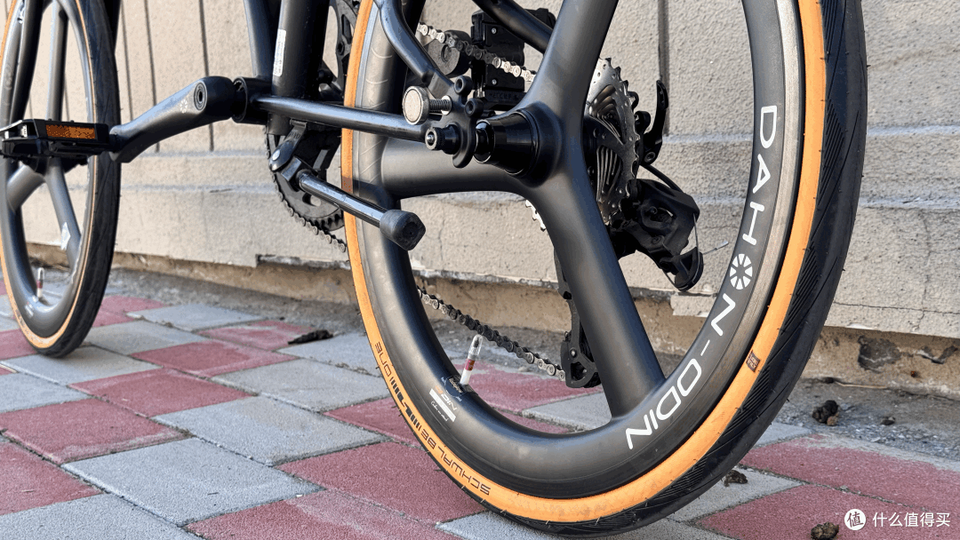 大行P8折叠车改装_T700碳纤维轮组_山地车v刹装置