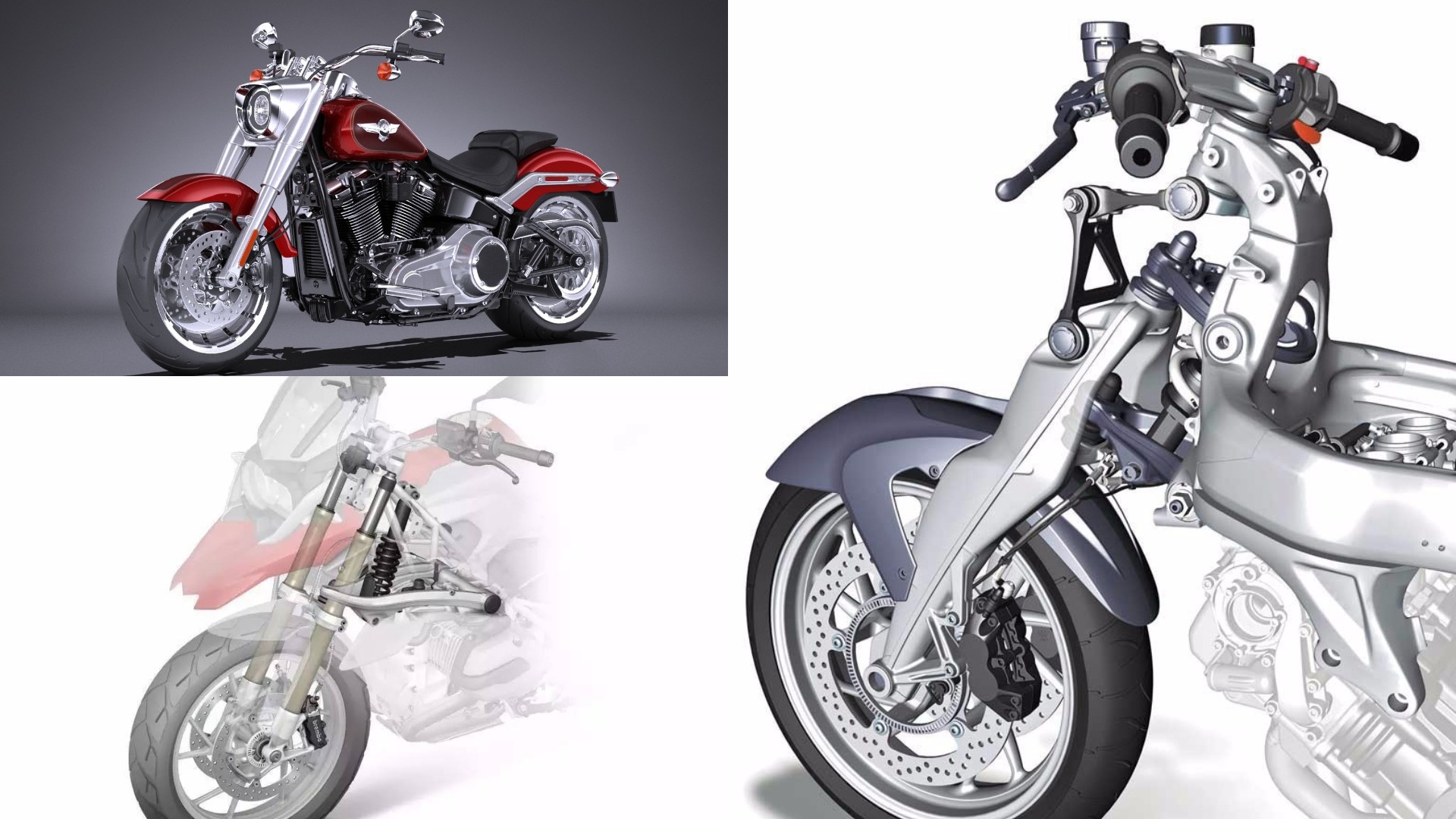 暗网下载 摩托车前悬架：正叉和倒叉，到底谁更好？