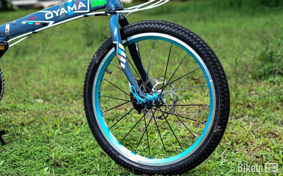 欧亚马折叠车前叉