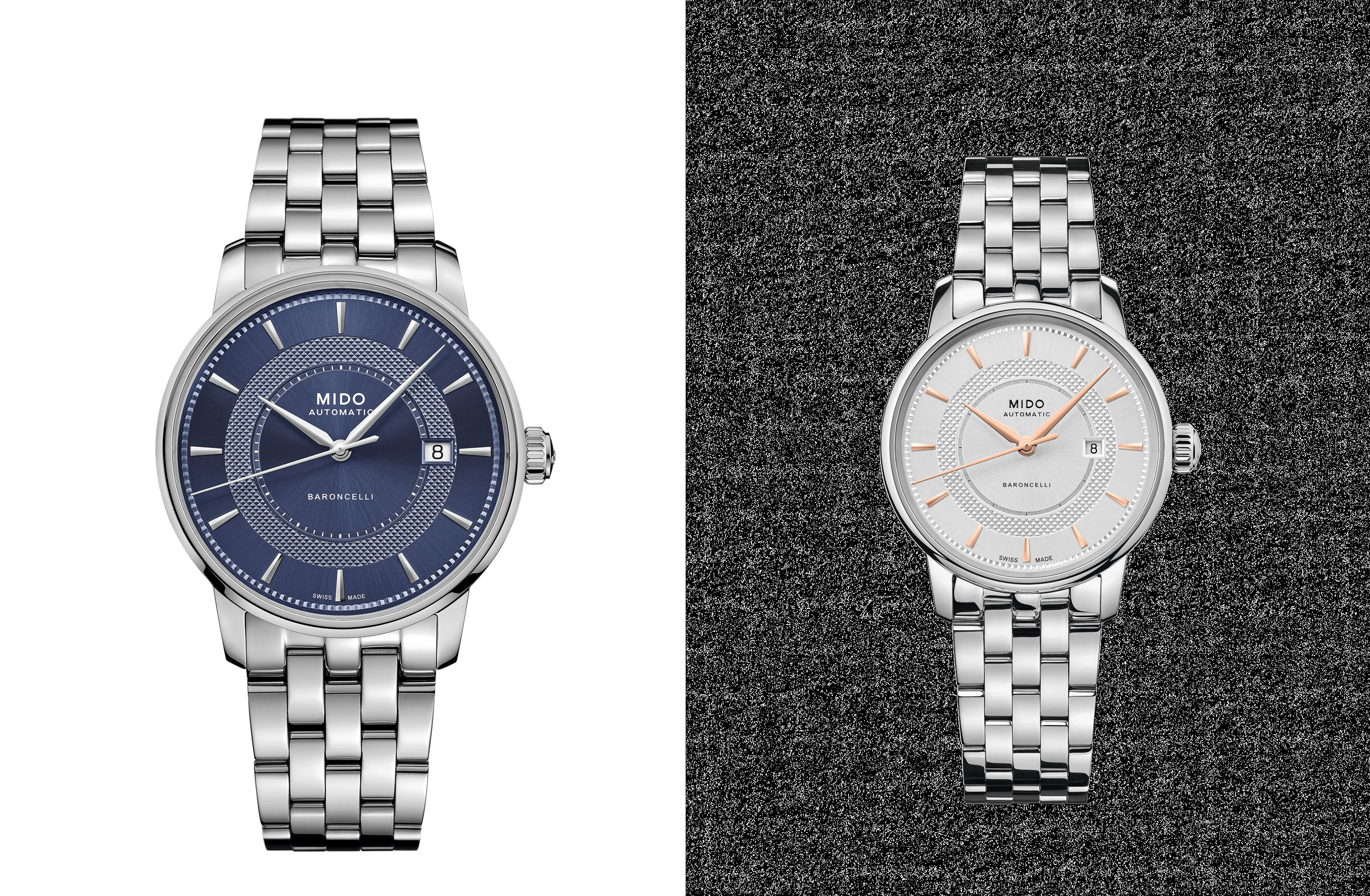 美度领航者_美度贝伦赛丽系列硅游丝长动能天文台认证情侣对表_瑞士美度表印记款Nivachron游丝情侣对表